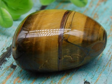 TIGER EYE ROCK STONE LAPIDARY SPECIMEN