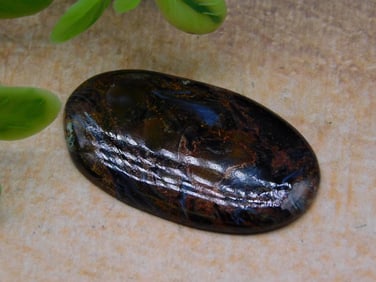 PIETERSITE CABOCHON ROCK STONE LAPIDARY SPECIMEN