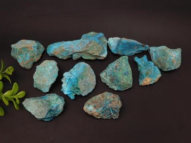 CHRYSOCOLLA ROCK STONE LAPIDARY SPECIMEN