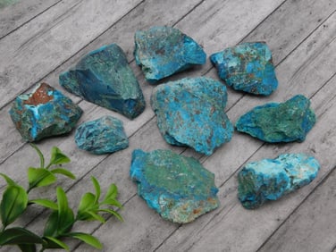 CHRYSOCOLLA ROCK STONE LAPIDARY SPECIMEN