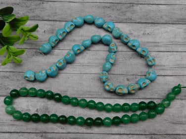 STONE BEADS ROCK STONE LAPIDARY SPECIMEN