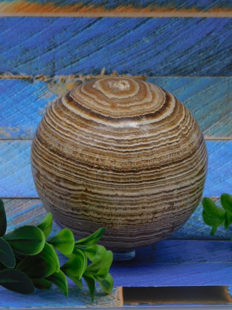 BANDED JASPER SPHERE ROCK STONE LAPIDARY SPECIMEN: BANDED JASPER SPHERE ROCK STONE LAPIDARY SPECIMEN