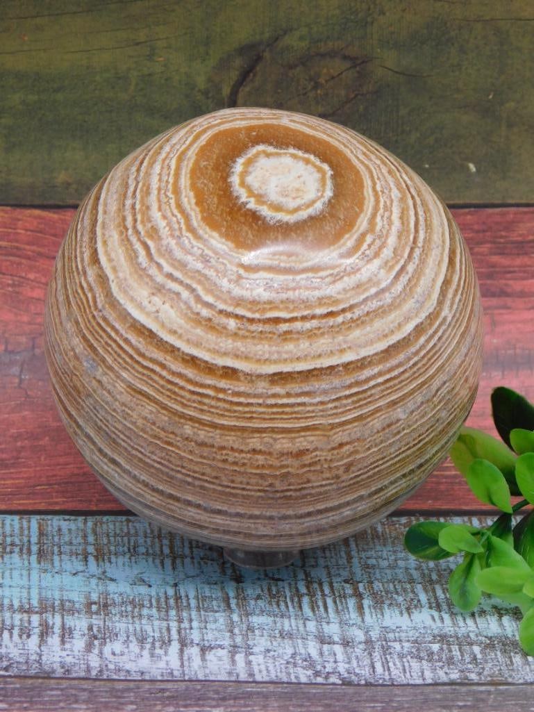 2 POUND BANDED JASPER SPHERE ROCK STONE LAPIDARY SPECIMEN (1 of 3)