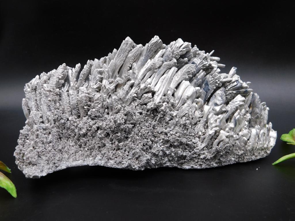 FEATHER PATTERN MAGNESIUM ROCK STONE LAPIDARY SPECIMEN (1 of 3)