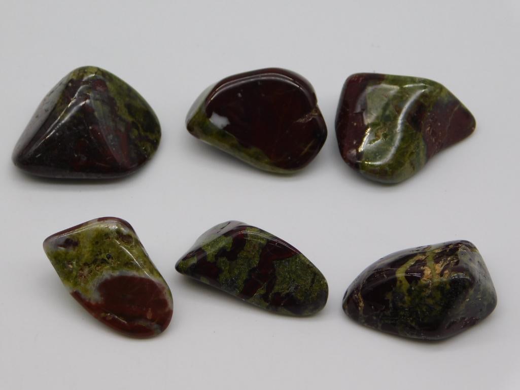 DRAGONS BLOOD JASPER ROCK STONE LAPIDARY SPECIMEN (1 of 2)