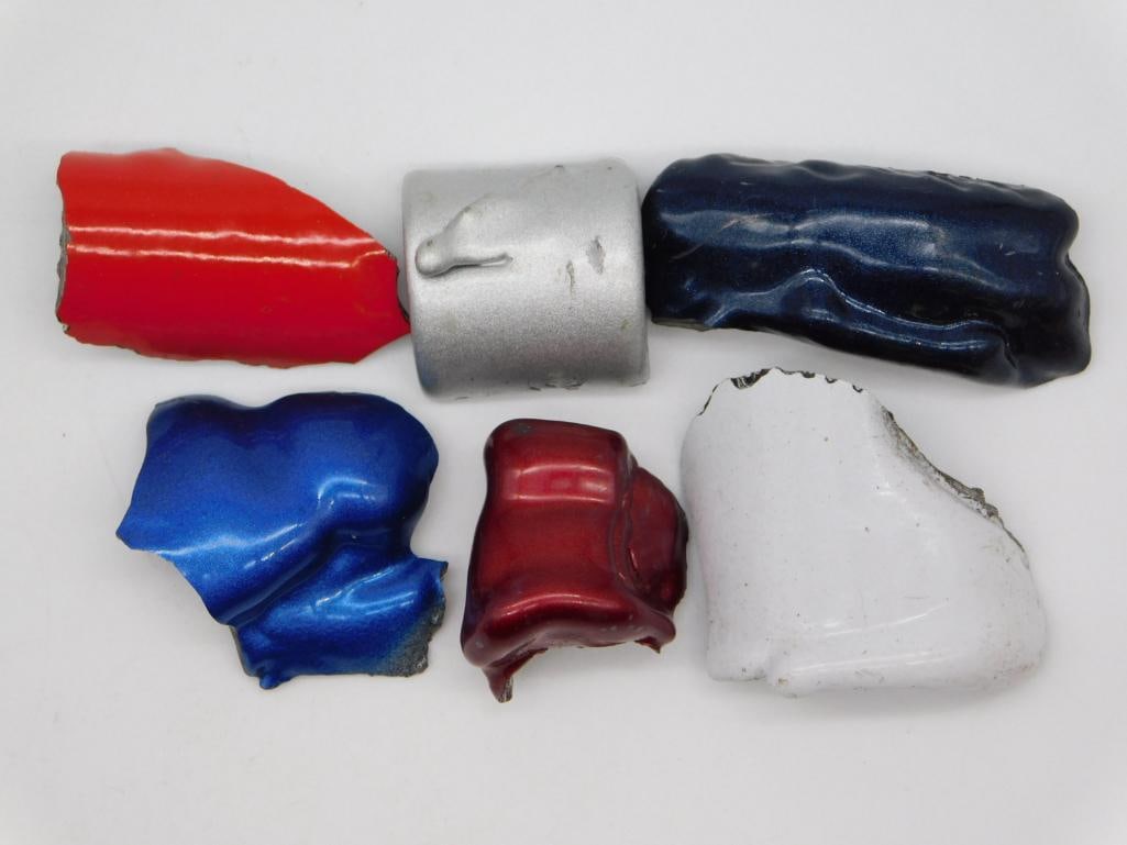 FORDITE MOTOR CITY AGATE ROCK STONE LAPIDARY SPECIMEN (1 of 2)