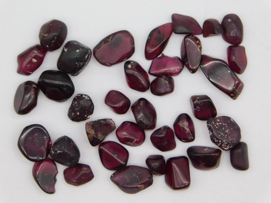 GARNET ROCK STONE LAPIDARY SPECIMEN (1 of 2)