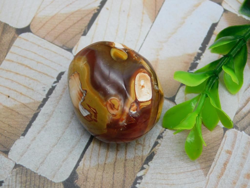 CARNELIAN ROCK STONE LAPIDARY SPECIMEN (1 of 2)