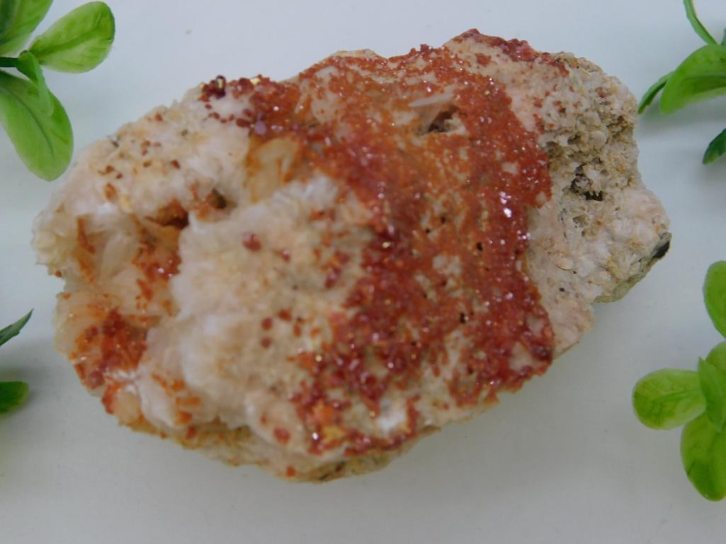 VANADINITE ROCK STONE LAPIDARY SPECIMEN (1 of 2)