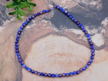 AFRICAN TRADE BEADS ROCK STONE LAPIDARY SPECIMEN