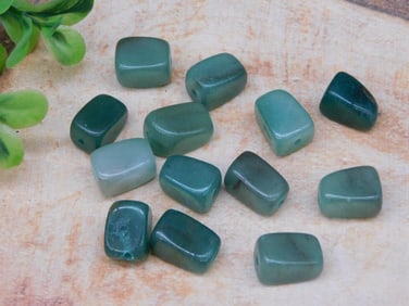 AVENTURINE BEADS ROCK STONE LAPIDARY SPECIMEN