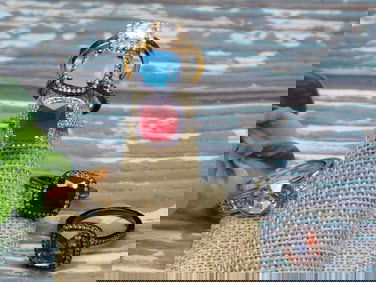 STONE RINGS ROCK STONE LAPIDARY SPECIMEN