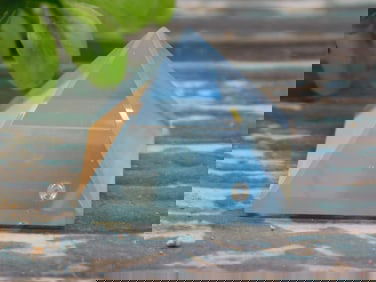 OPALITE PYRAMID ROCK STONE LAPIDARY SPECIMEN