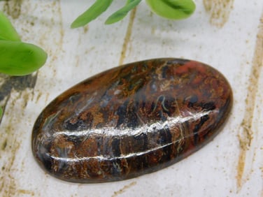 PIETERSITE CABOCHON ROCK STONE LAPIDARY SPECIMEN