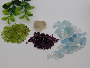 MIXED LOT ROCK STONE LAPIDARY SPECIMEN