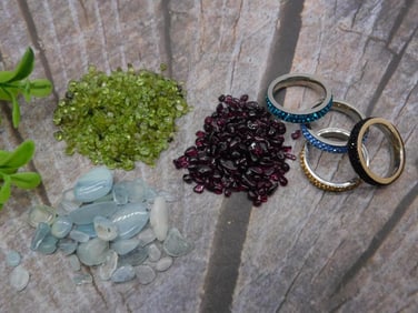 MIXED LOT ROCK STONE LAPIDARY SPECIMEN