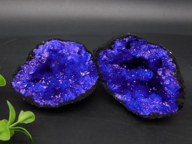 BLUE GEODE ROCK STONE LAPIDARY SPECIMEN