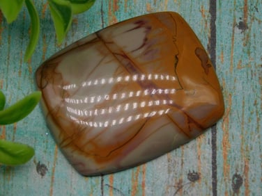 NOREENA JASPER CABOCHON ROCK STONE LAPIDARY SPECIMEN
