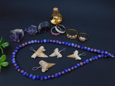 MIXED LOT ROCK STONE LAPIDARY SPECIMEN