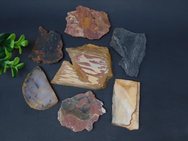 SLABS ROCK STONE LAPIDARY SPECIMEN