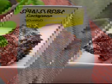 ROSE OPAL ROCK STONE LAPIDARY SPECIMEN