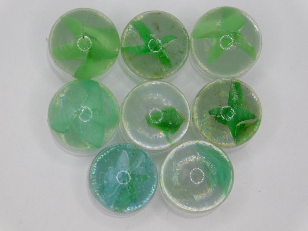 VINTAGE GLASS MARBLE ANTIQUE COLLECTIBLE (1 of 4)