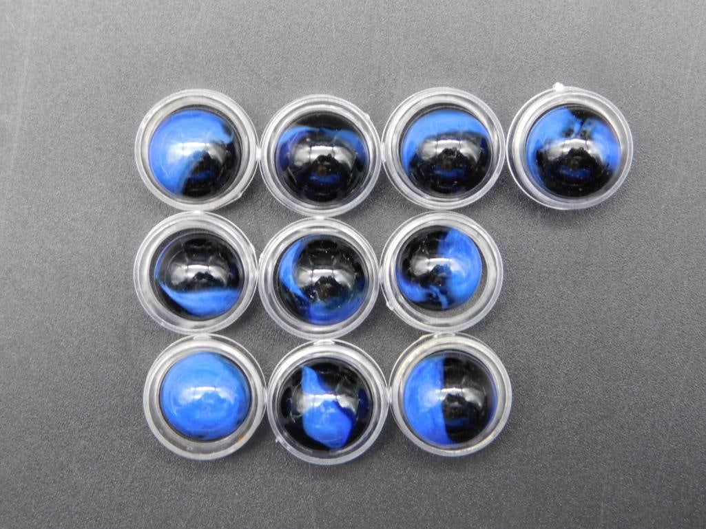 VINTAGE GLASS PLAYING MARBLE COLLECTIBLE: VINTAGE GLASS PLAYING MARBLE COLLECTIBLE