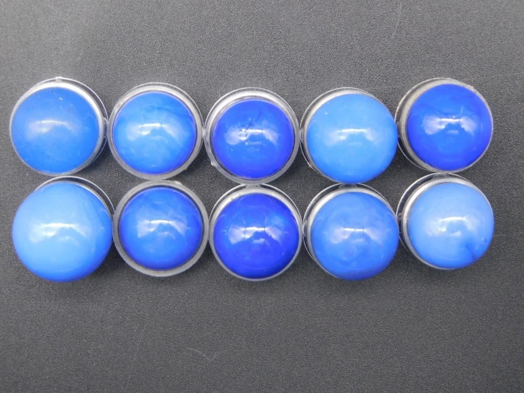 VINTAGE GLASS PLAYING MARBLE COLLECTIBLE: VINTAGE GLASS PLAYING MARBLE COLLECTIBLE