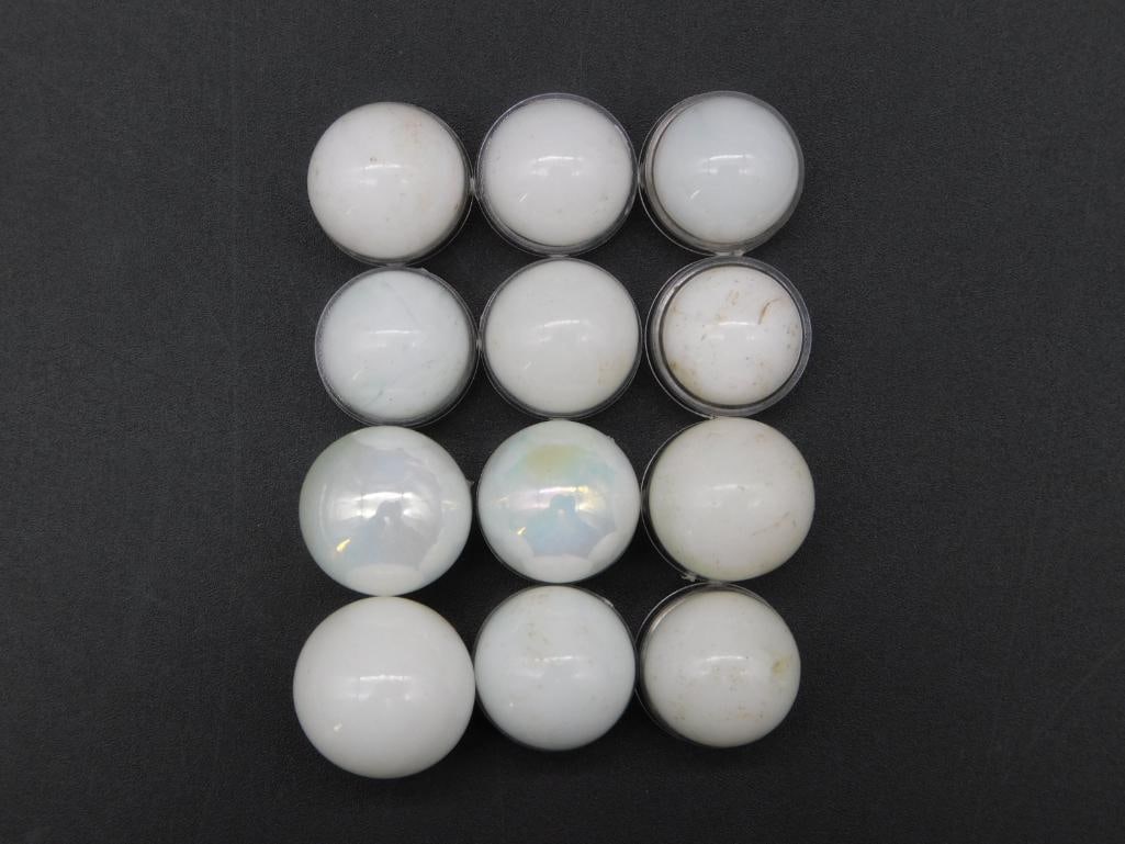 VINTAGE GLASS PLAYING MARBLE COLLECTIBLE: VINTAGE GLASS PLAYING MARBLE COLLECTIBLE