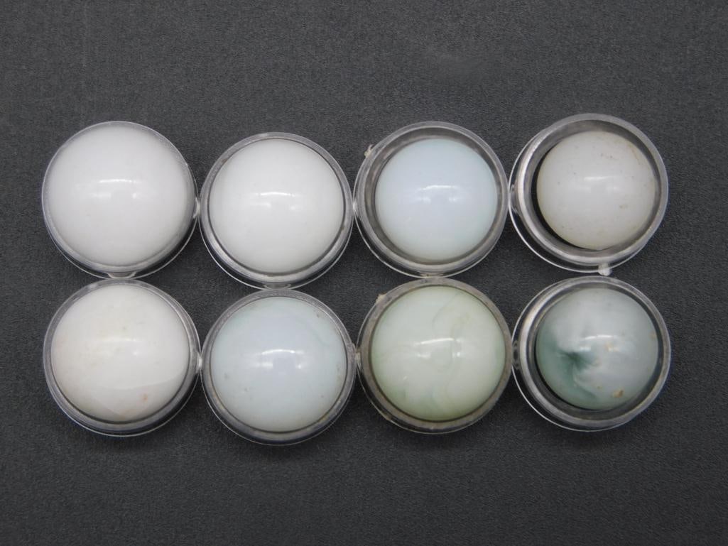 VINTAGE GLASS PLAYING MARBLE COLLECTIBLE: VINTAGE GLASS PLAYING MARBLE COLLECTIBLE