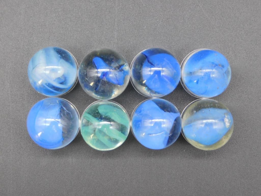 VINTAGE GLASS PLAYING MARBLE COLLECTIBLE: VINTAGE GLASS PLAYING MARBLE COLLECTIBLE