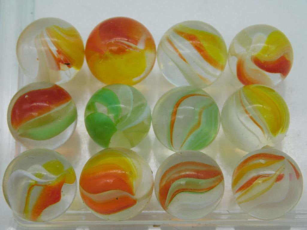 VINTAGE GLASS PLAYING MARBLES ANTIQUE TOY: VINTAGE GLASS PLAYING MARBLES ANTIQUE TOY