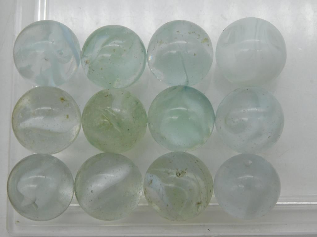 VINTAGE GLASS PLAYING MARBLES ANTIQUE TOY: VINTAGE GLASS PLAYING MARBLES ANTIQUE TOY