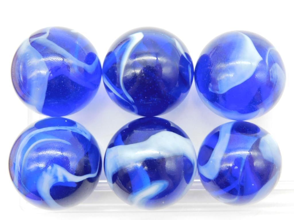 VINTAGE GLASS PLAYING MARBLES ANTIQUE TOY (1 of 2)