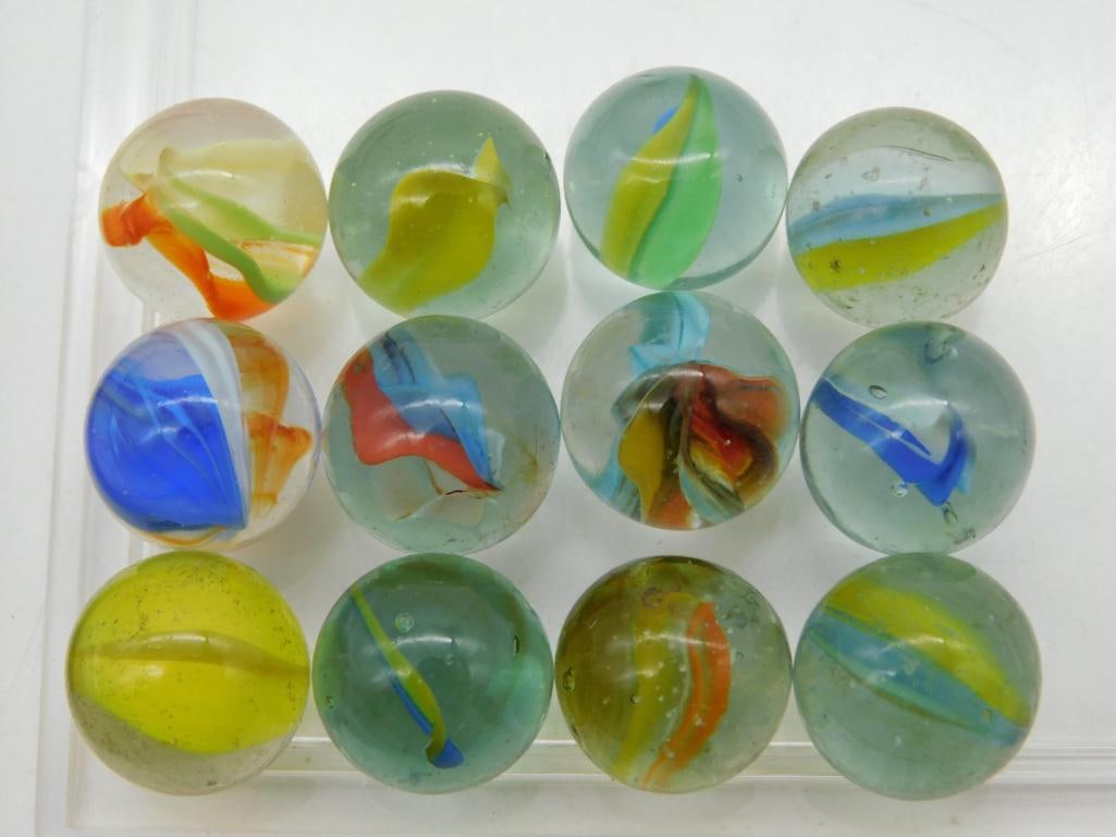 VINTAGE GLASS PLAYING MARBLES ANTIQUE TOY: VINTAGE GLASS PLAYING MARBLES ANTIQUE TOY