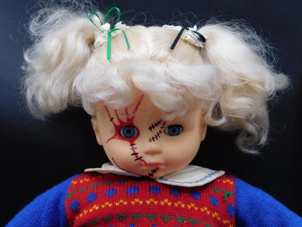 CHARLIE DOLL ECCENTRIC ASSEMBLAGE ART FROM THE OZAWA DOLLHOUSE VAULT, OZAWA ORIGINAL WITH COA (1 of 3)