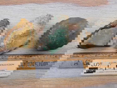 MIXED LOT ROCK STONE LAPIDARY SPECIMEN