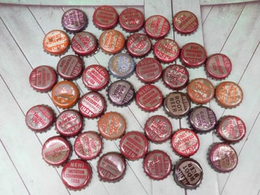 NEHI BOTTLE CAPS VINTAGE ANTIQUE