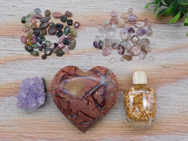 MIXED LOT ROCK STONE LAPIDARY SPECIMEN