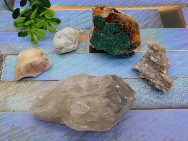 MIXED LOT ROCK STONE LAPIDARY SPECIMEN