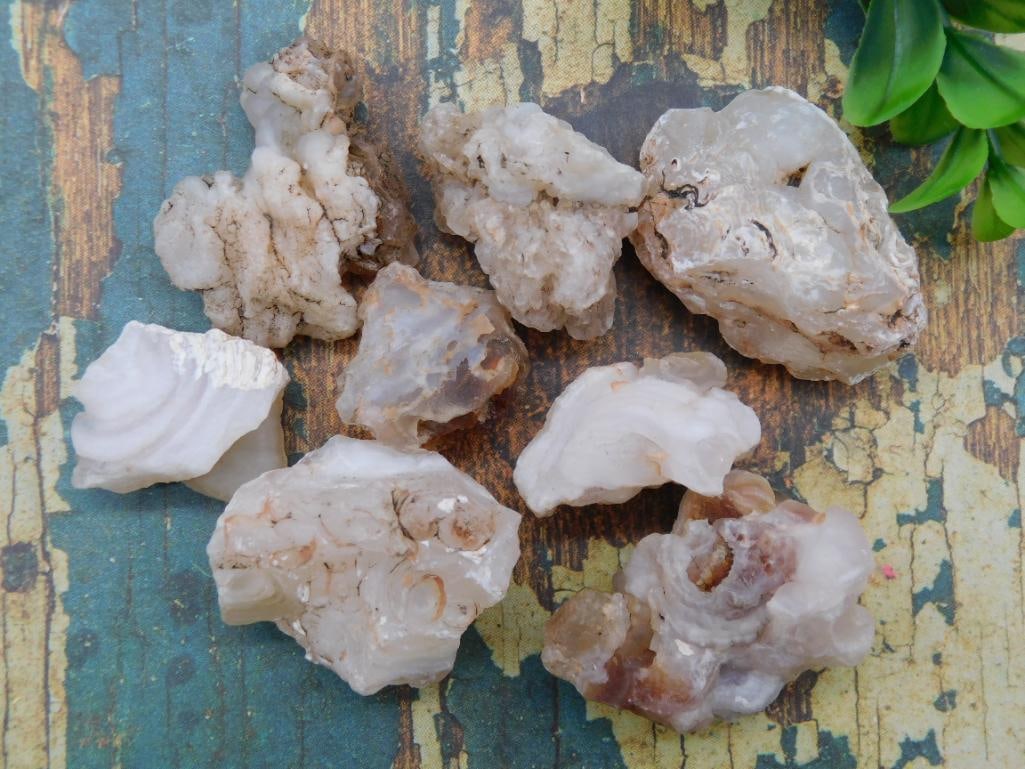 FIRE AGATE ROCK STONE LAPIDARY SPECIMEN (1 of 2)