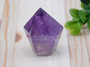 AMETHYST POINT ROCK STONE LAPIDARY SPECIMEN