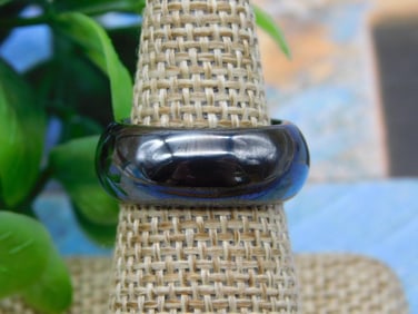 HEMATITE RING SIZE 6 ROCK STONE LAPIDARY SPECIMEN