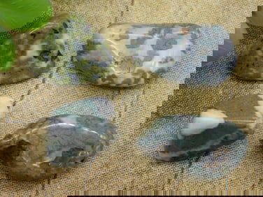 CAMOFLAUGE AGATE ROCK STONE LAPIDARY SPECIMEN