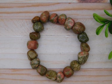 GENUINE STONE BRACELET ROCK STONE LAPIDARY SPECIMEN