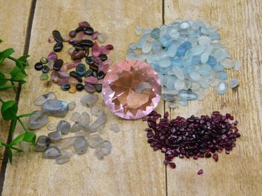 MIXED LOT ROCK STONE LAPIDARY SPECIMEN