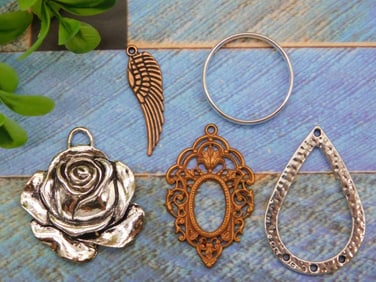 MIXED PENDANTS ROCK STONE LAPIDARY SPECIMEN