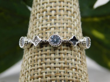 GENUINE STONE RING SIZE 7