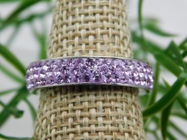 GENUINE STONE RING SIZE 6