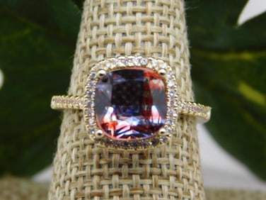 GENUINE STONE RING SIZE 7